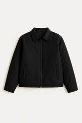 Classic Blouson Jacket - Raven